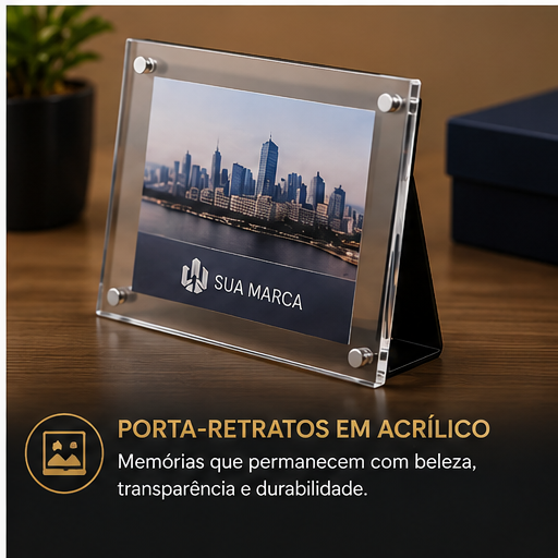 Porta-Retratos em Acrílico